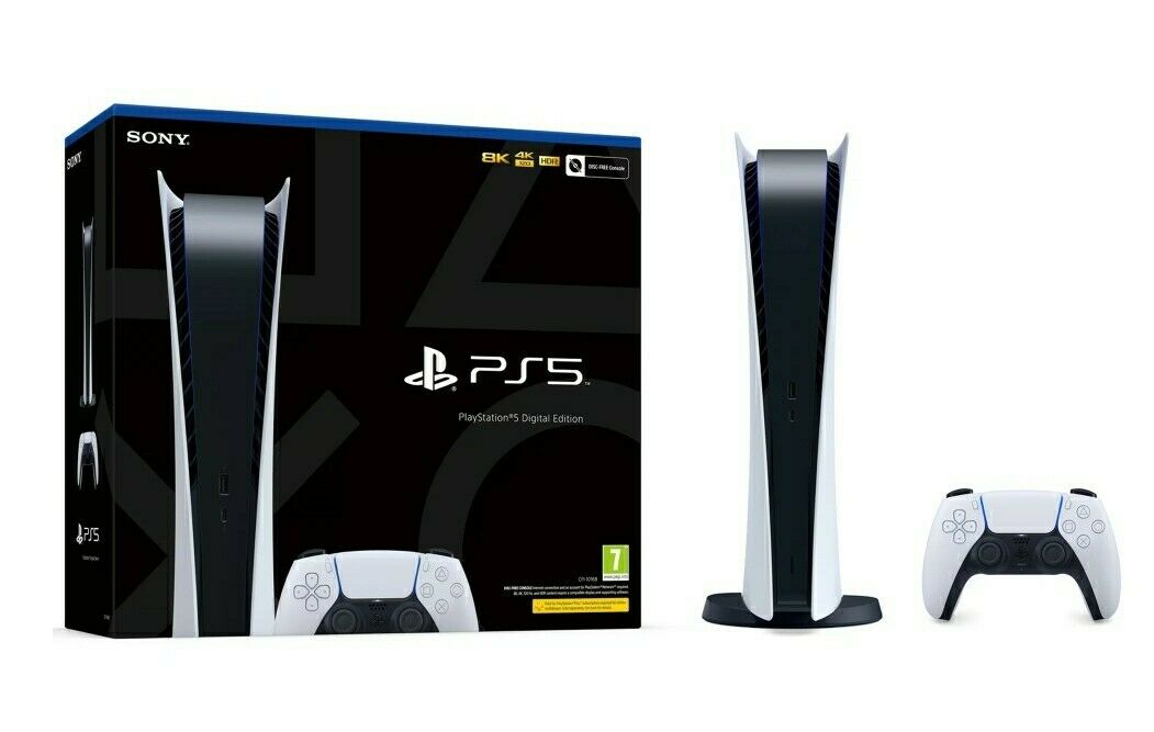 Sony PlayStation 5 PS5 Digital Edition Console ...